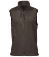 T9133 9133 Tee Jays Ladies Trail Fleece Bodywarmer earth colour image